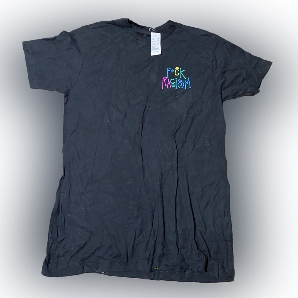 Pacsun F*%k Racism Tshirt NWT